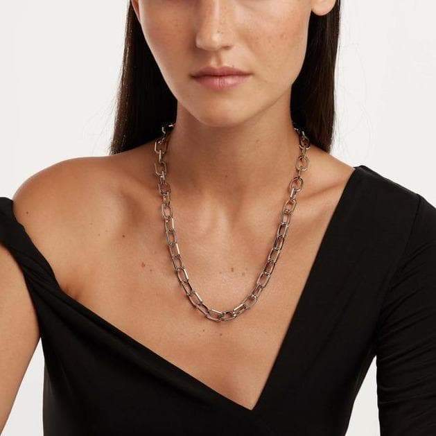 Gioielleria Granarelli PdPaola argento Collana Small Signature Link Silver CO02-382-U