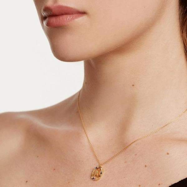 Girocollo Lettera A-Girocolli-PDPAOLA-CO01-260-U-Gioielleria Granarelli