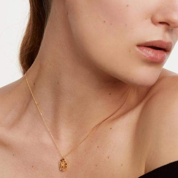 Girocollo Lettera M-Girocolli-PDPAOLA-CO01-272-U-Gioielleria Granarelli