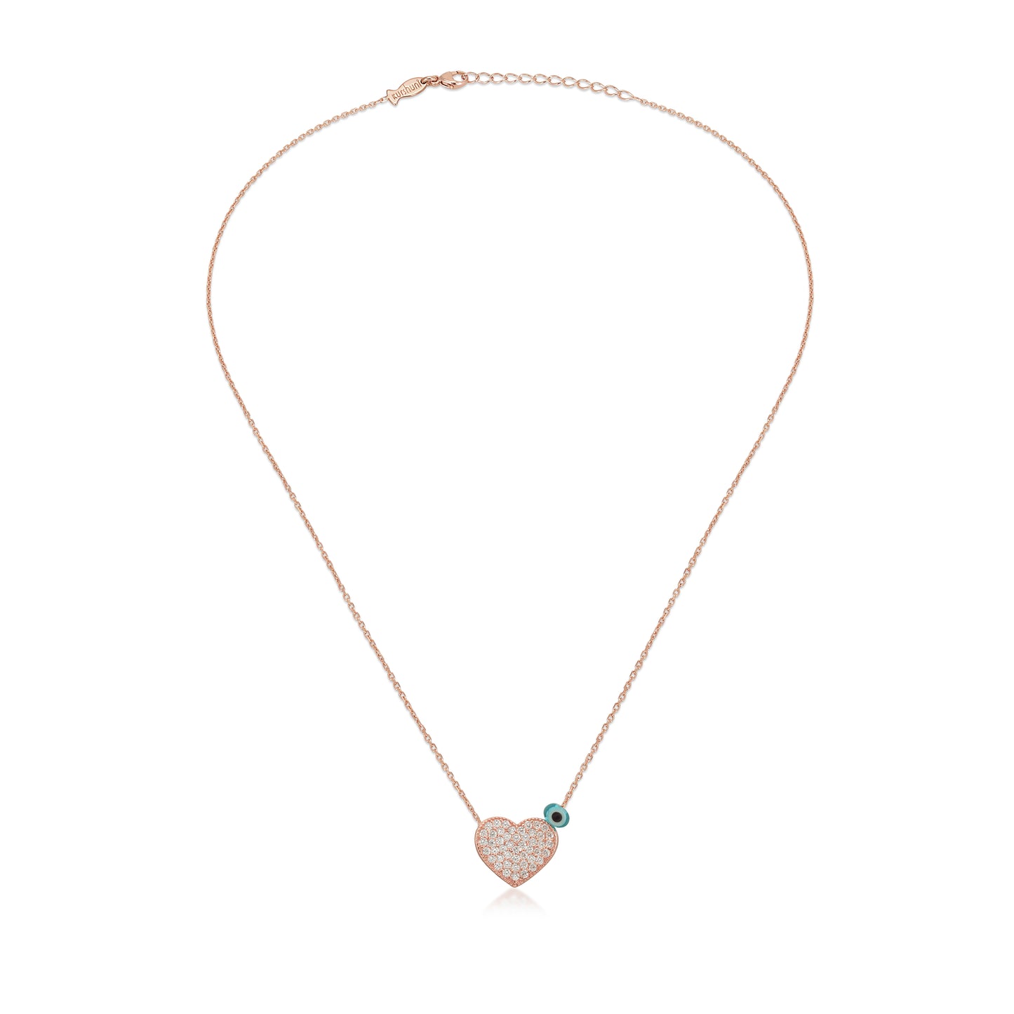 Finitura Rosegold , Zirconi Bianchi
