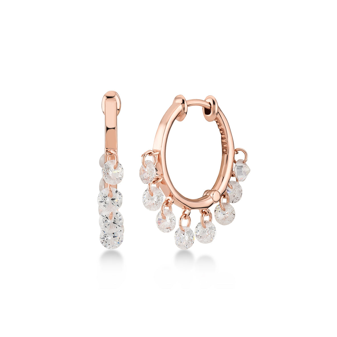 Finitura Rosegold , Crystal , diam. 18 mm