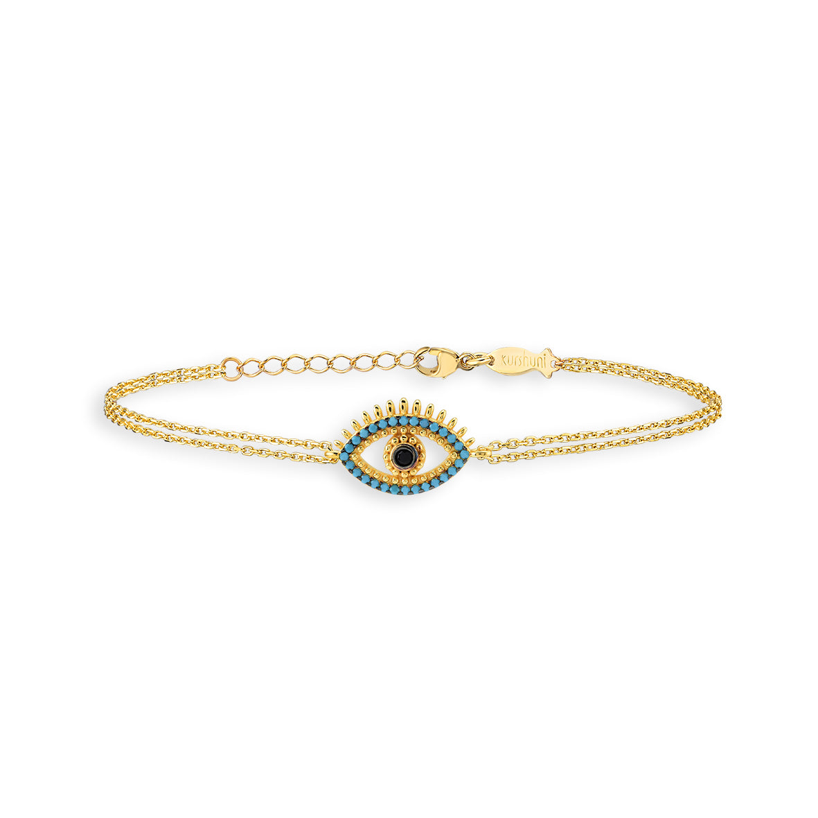 Finitura Yellow Gold , Zirconi Turchesi