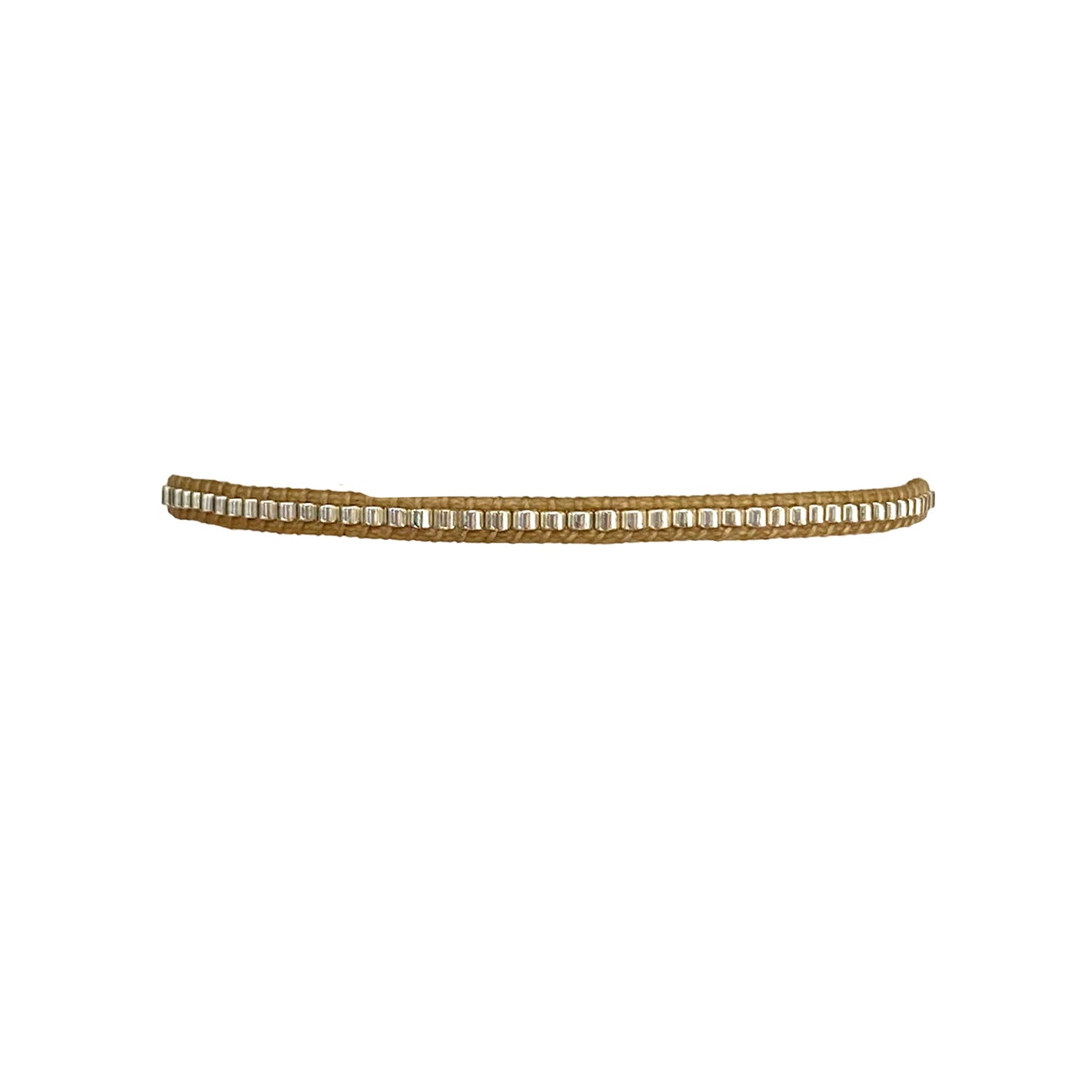 Bracciale con perline oro