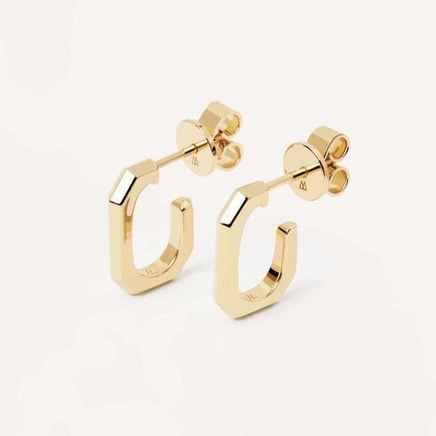 Gioielleria Granarelli PdPaola argento Orecchini Endless Signature Link Gold AR01-418-U