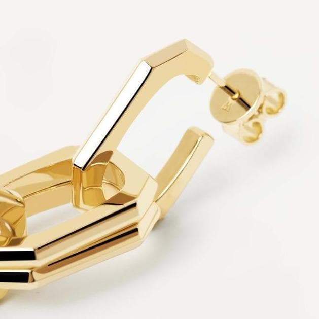 Gioielleria Granarelli PdPaola argento Orecchini Signature Link Gold AR01-468-U