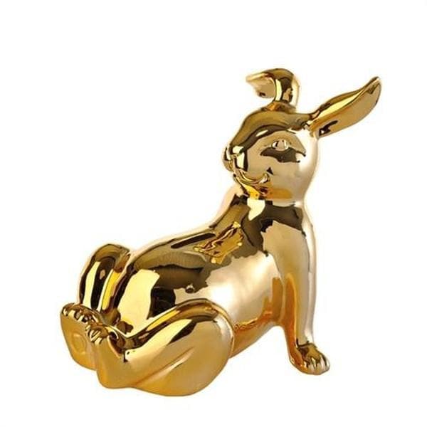 Living Salvadanaio Bunny Gold POLS POTTEN