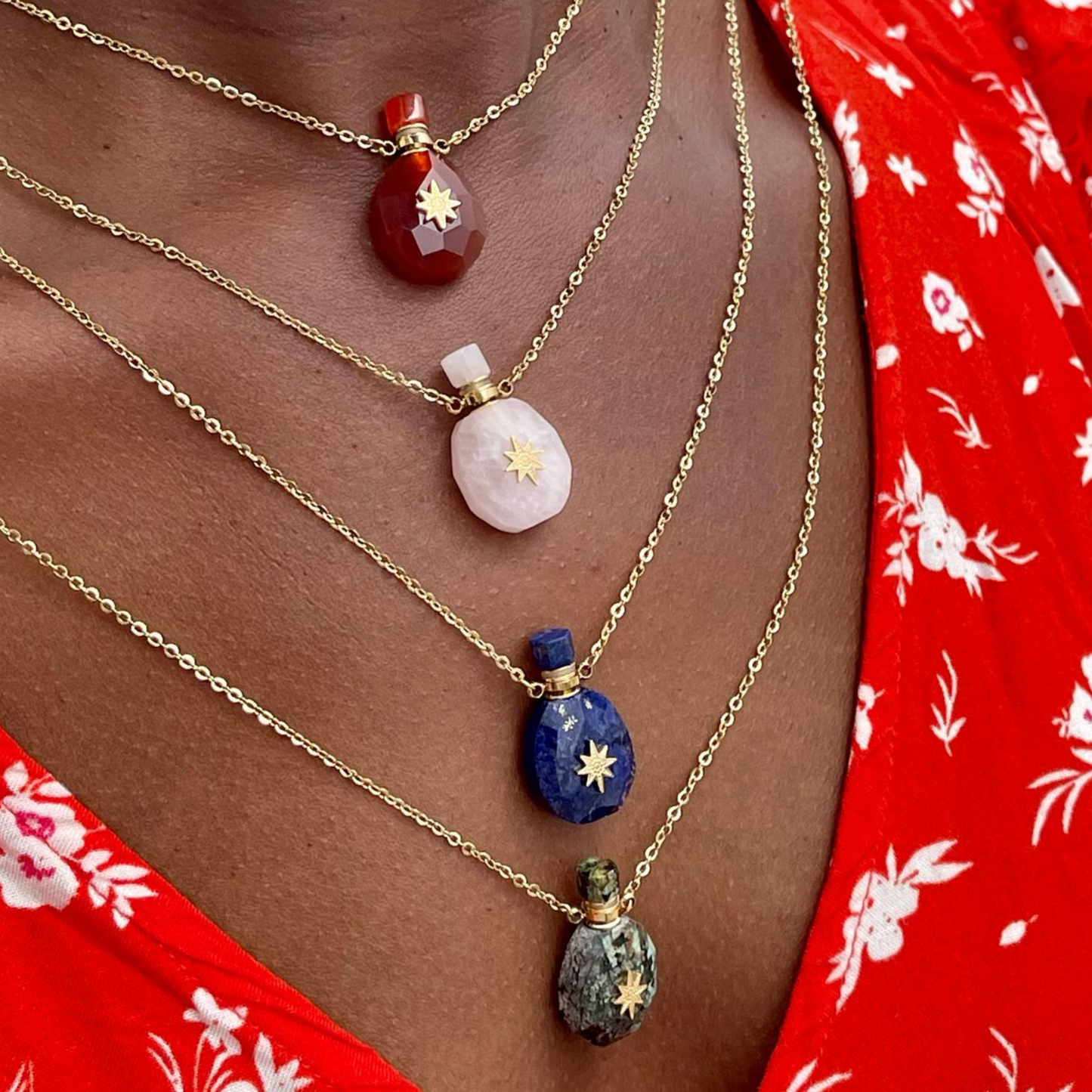 Collana Bottiglietta Profumo