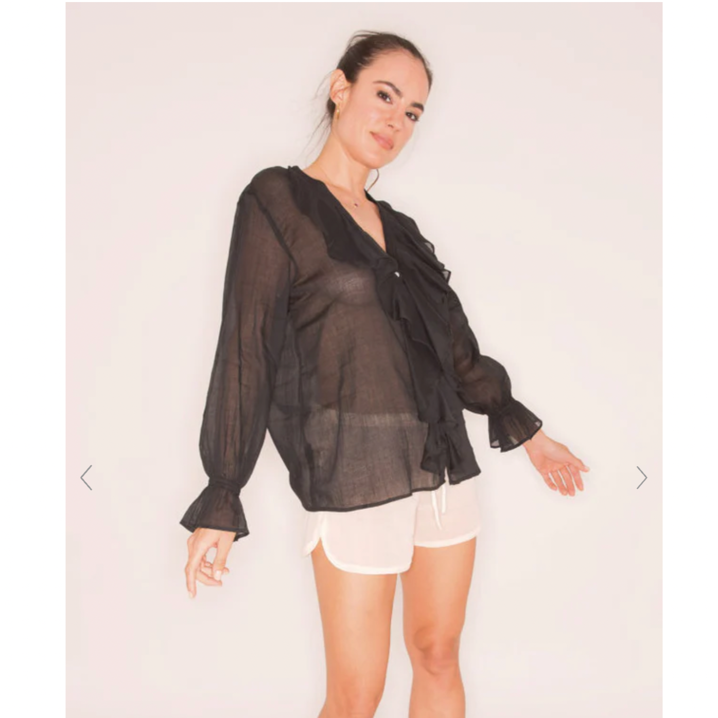 Camicia Cahuita Nera