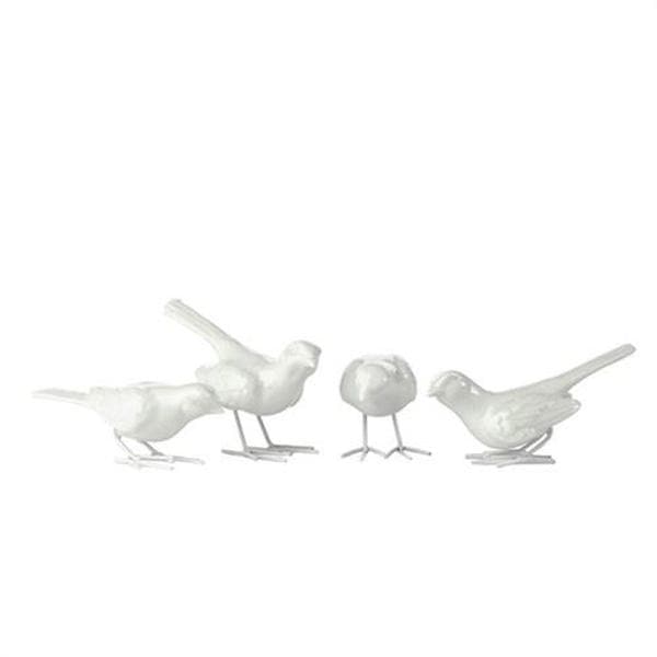 Living Set 4 Uccellini Porcellana POLS POTTEN