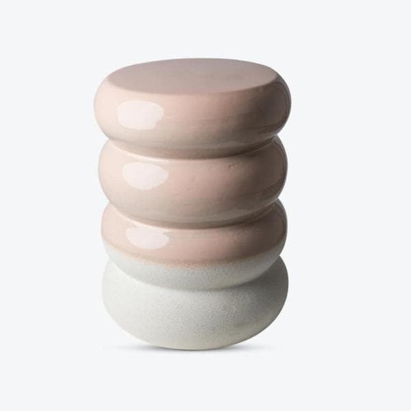 Living Sgabello rosa POLS POTTEN