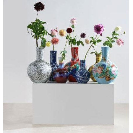Vaso Fiori Blu-Living-POLS POTTEN-230-205-401-Gioielleria Granarelli