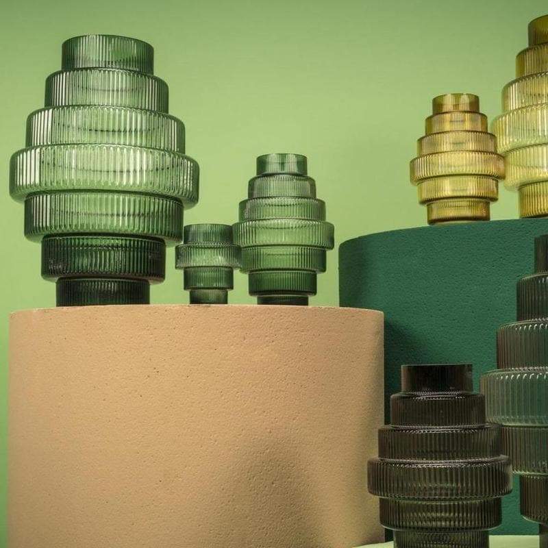 Vaso Steps Green-Living- POLS POTTEN-Gioielleria Granarelli