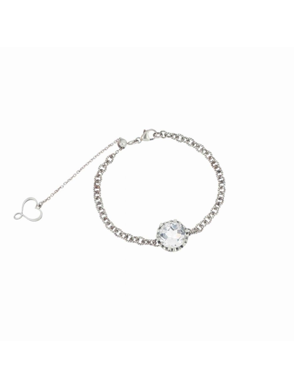 bracciale cristallo di rocca Elizabeth