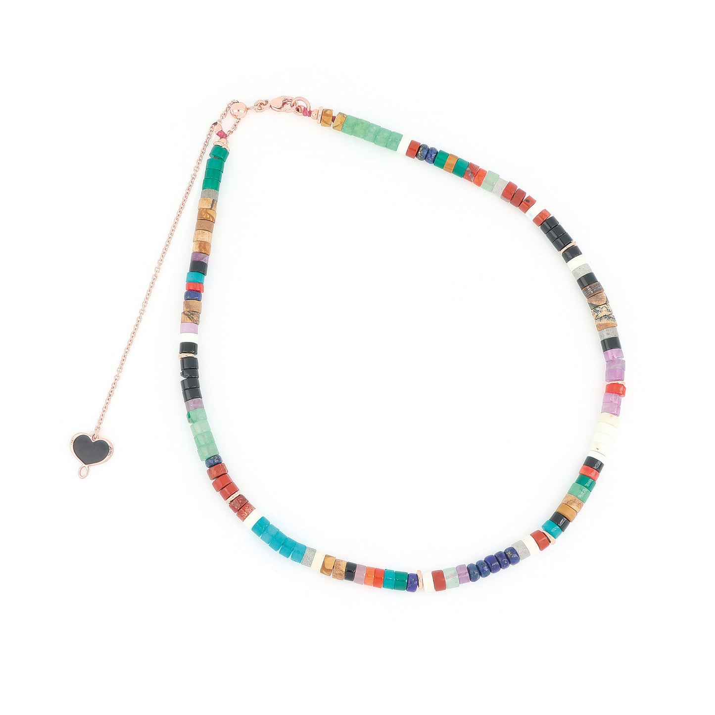 Gioielleria Granarelli Maman et Sophie Girocollo Choker Hippy Black Man ghushinb