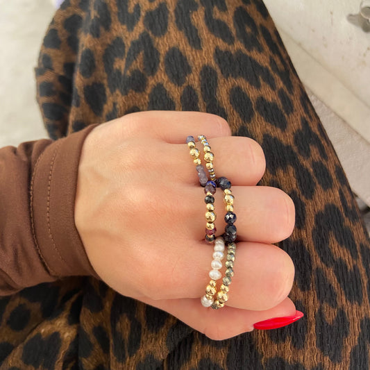 Anello Filo e Perline