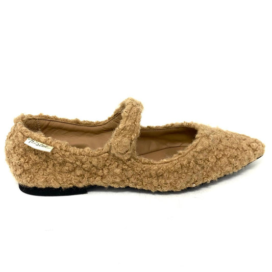 Ballerina Sophia Bouclè Cammello