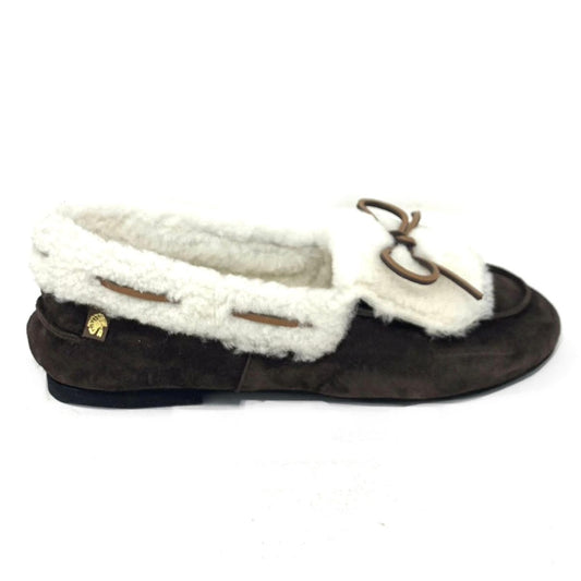 Mocassino Dakota Scamosciato Testa di Moro + Montone