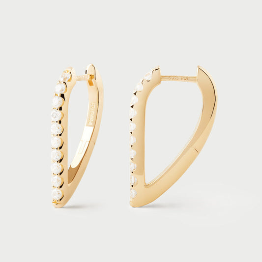 Orecchini a cerchio Gloss