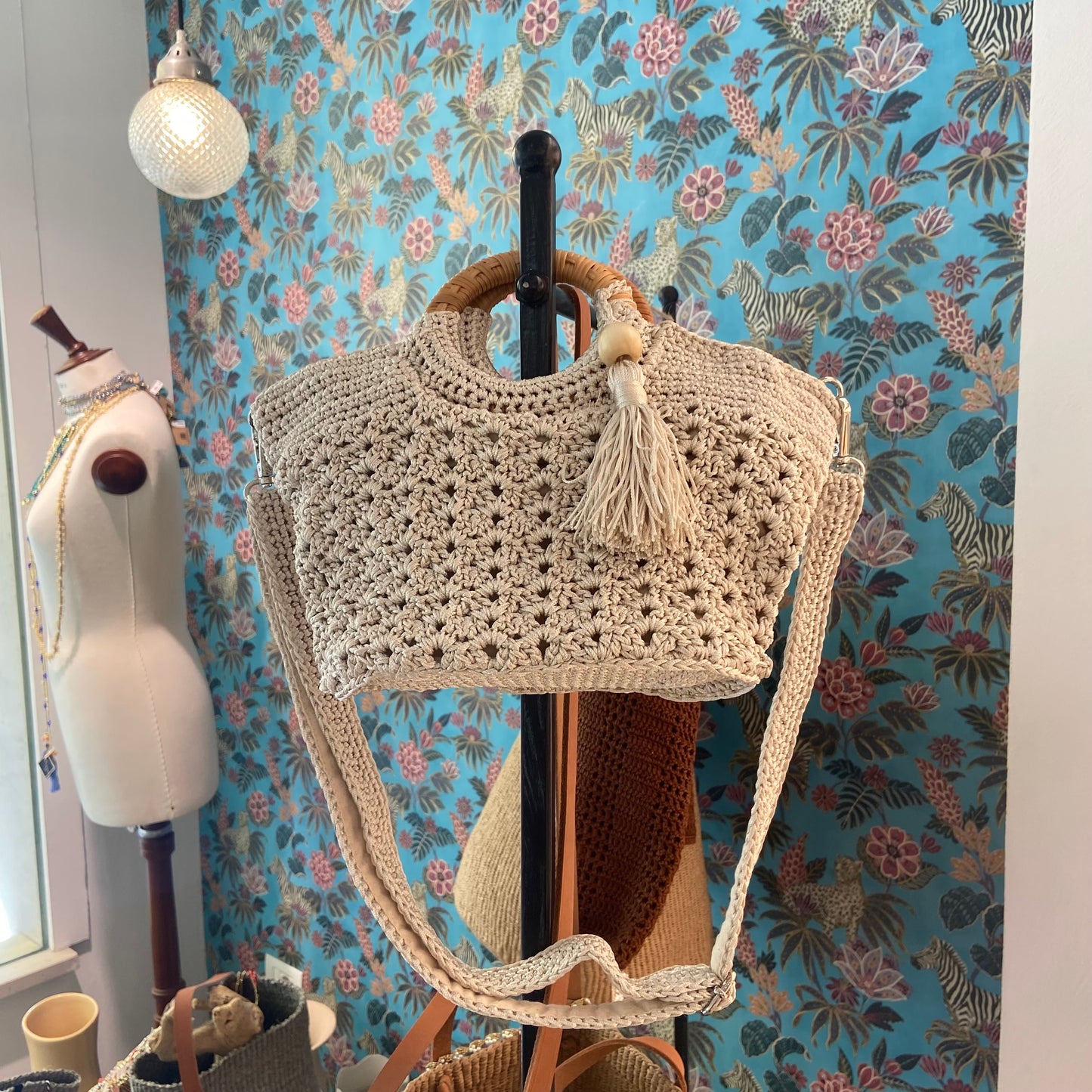 New Crochet Small, Light Brown