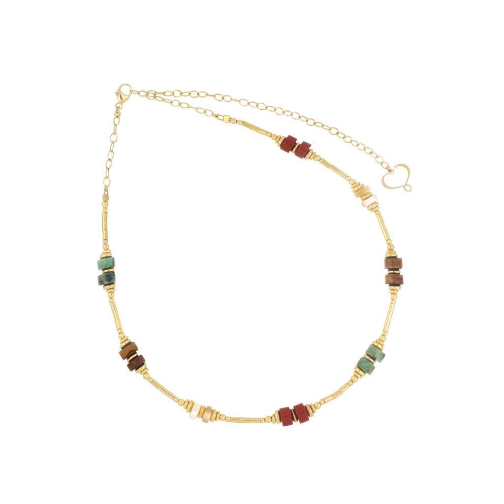 GIROCOLLO MADRETERRA E TUBINI BROWN