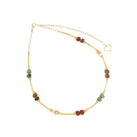 GIROCOLLO MADRETERRA E TUBINI BROWN
