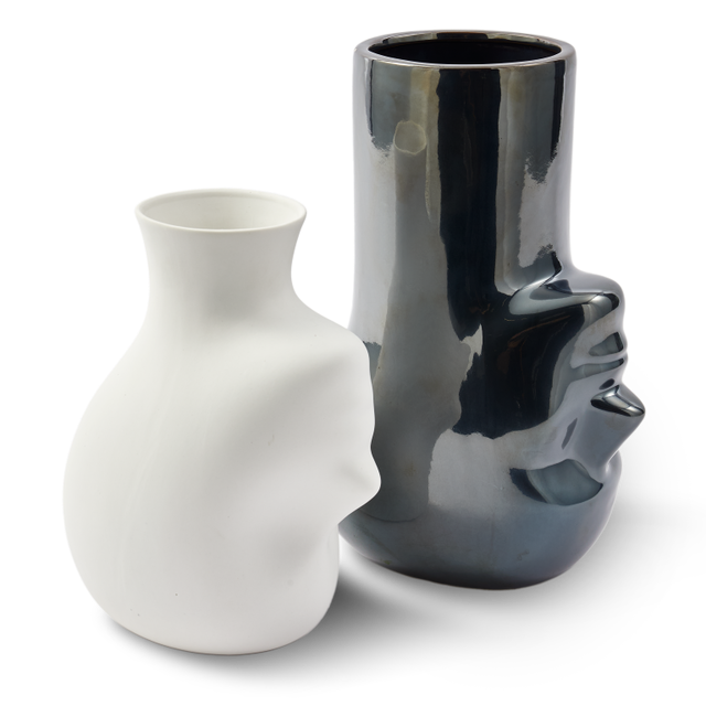Upside-Down Long Neck Vase