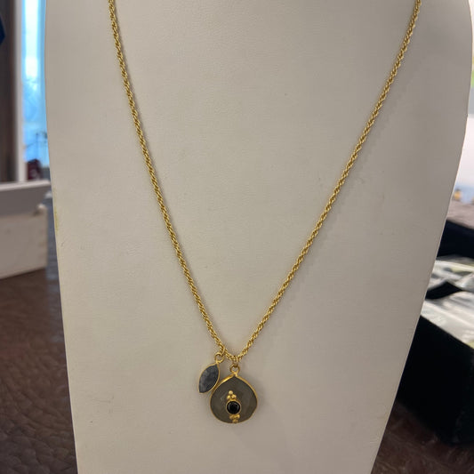 Collana Argento con ciondoli
