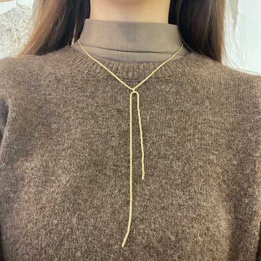 Collana Acciaio Dorato