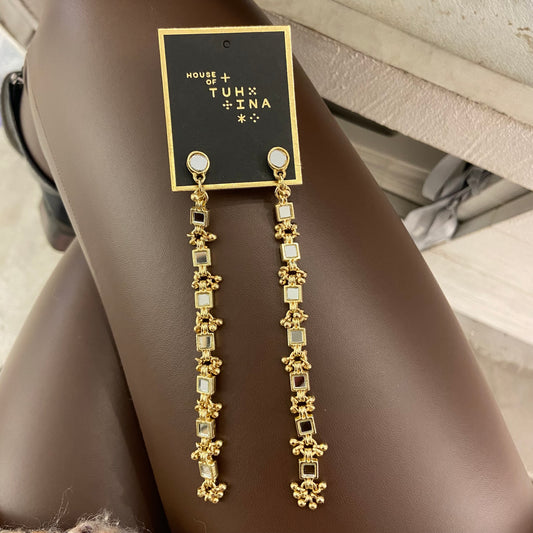 Orecchini Metallo Mirror