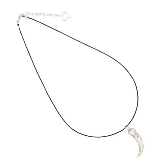 PENDENTE FILO CORNO BIANCO