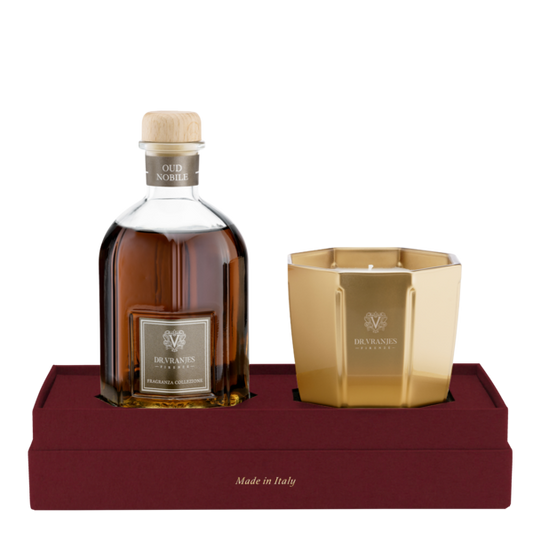 Dr Vranjes Gift Box Oud Nobile 250 ml + Candela S