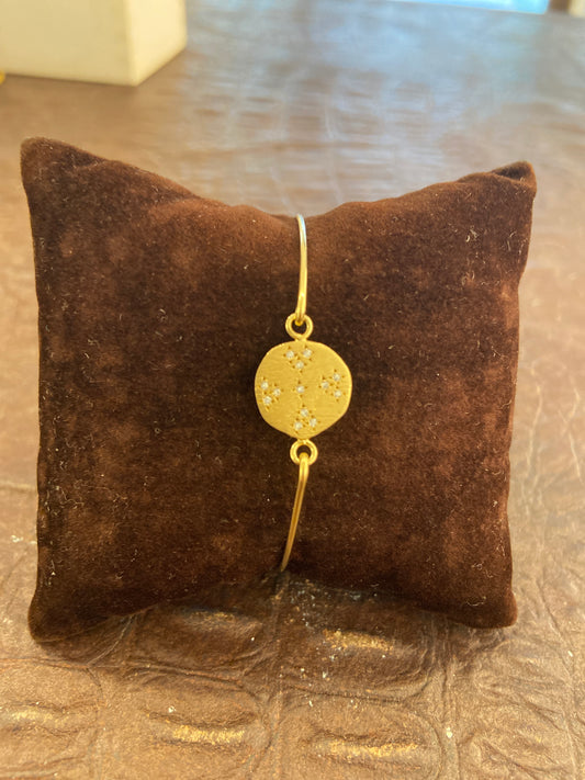 Bracciale rigido piastra