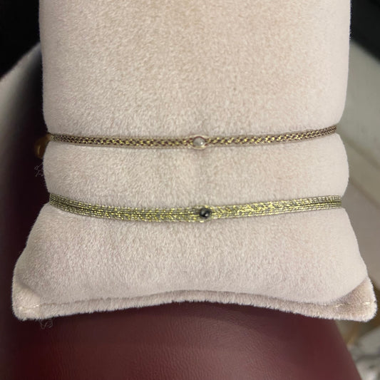 Bracciale Filo e Perline