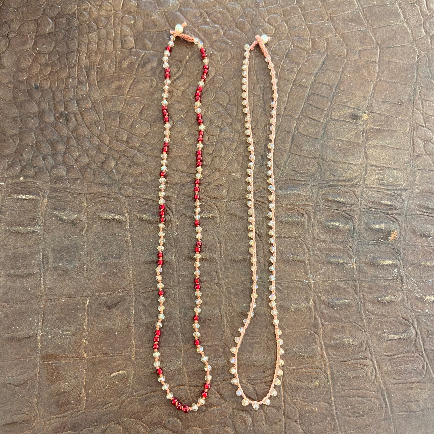Collana perline colorate