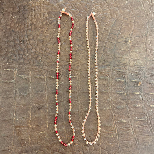 Collana perline colorate