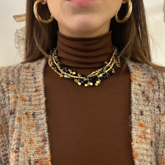 Collana Metallo Glass