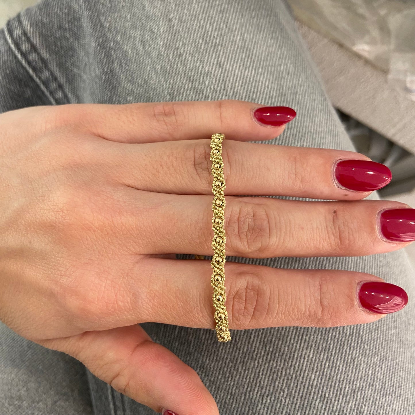 Bracciale con perline