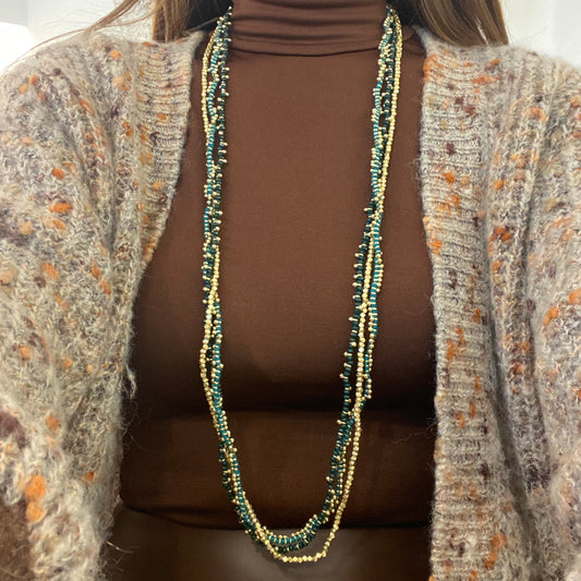 Collana Metallo Glass