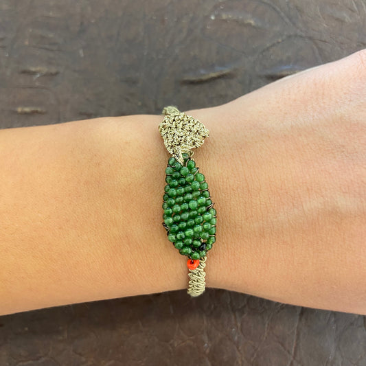 Bracciale All'uncinetto con pesce