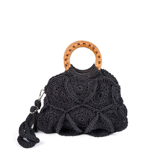 Flower Bag Unicolor Small, Black