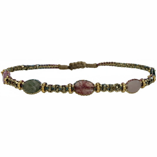 Bracciale filo e perline