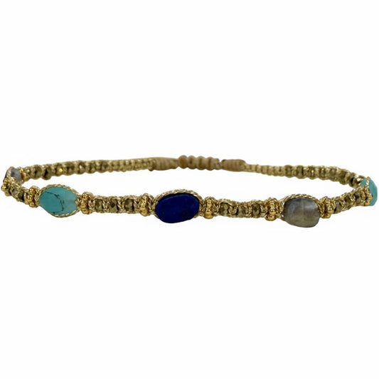 Bracciale filo e perline