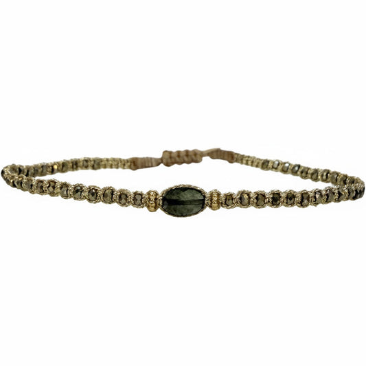 Bracciale filo e perline