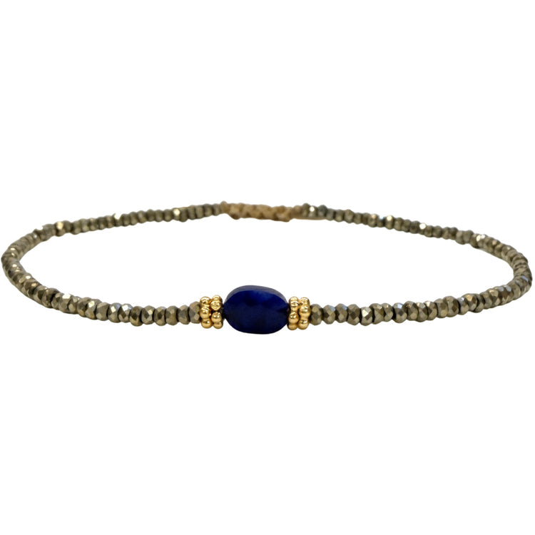 Bracciale filo e perline