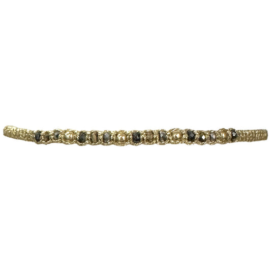 Bracciale filo e perline