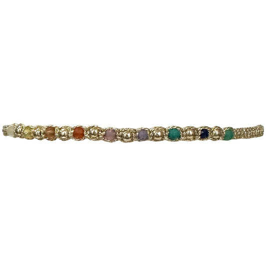Bracciale filo e perline