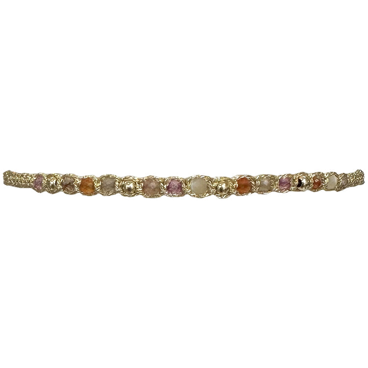 Bracciale filo e perline