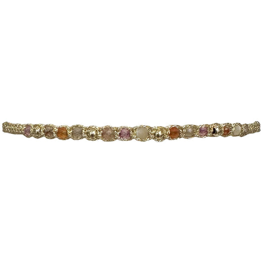 Bracciale filo e perline