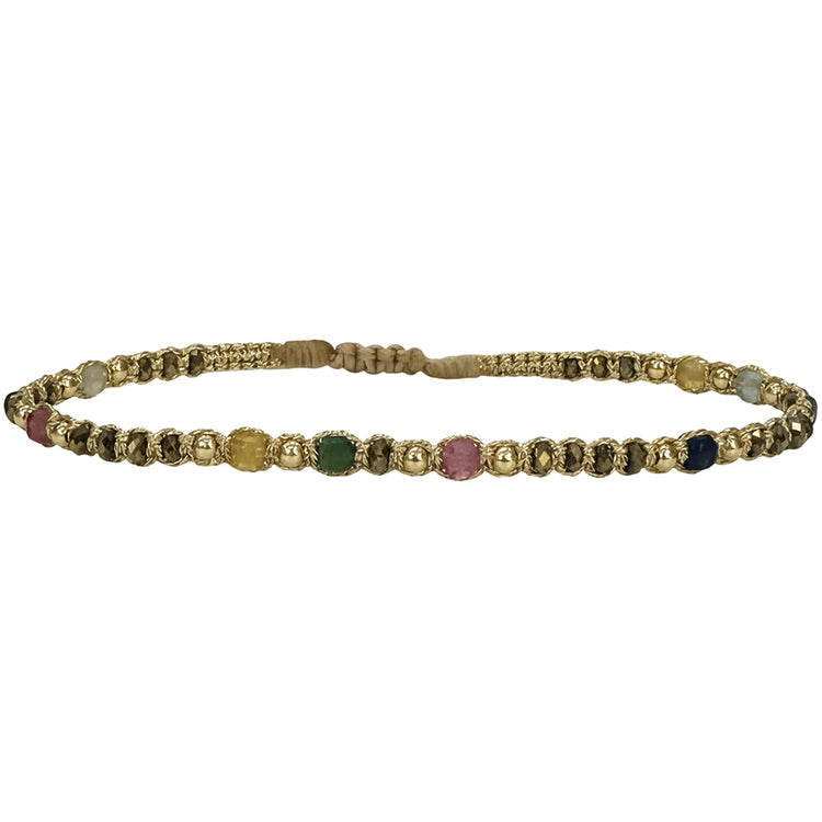 Bracciale filo e perline