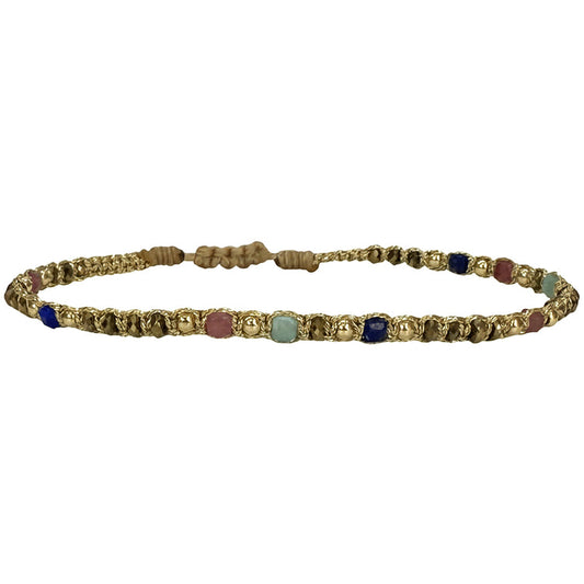 Bracciale filo e perline